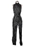 Xhilaration Stripes Black Jumpsuit Size S - photo 1