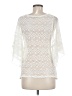 Madison Ivory 3/4 Sleeve Blouse Size M - photo 2