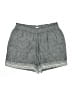 Sigrid Olsen Chevron-herringbone Gray Shorts Size L - photo 1