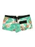 Roxy 100% Polyester Paisley Green Shorts Size 5 - photo 2