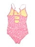 Lands' End Paisley Pink One Piece Swimsuit Size 6 - 7 - photo 2