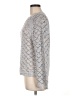 Ann Taylor LOFT Tweed Silver Pullover Sweater Size Med Petite - photo 5