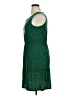 En Focus Studio Polka Dots Green Casual Dress Size 14 - photo 5