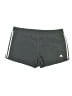 Adidas 100% Polyester Gray Athletic Shorts Size 1X - photo 1