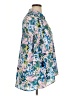 Sunny Leigh 100% Polyester Floral Blue 3/4 Sleeve Blouse Size L - photo 4