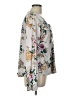 Hem & Thread Floral Ivory Long Sleeve Blouse Size L - photo 4