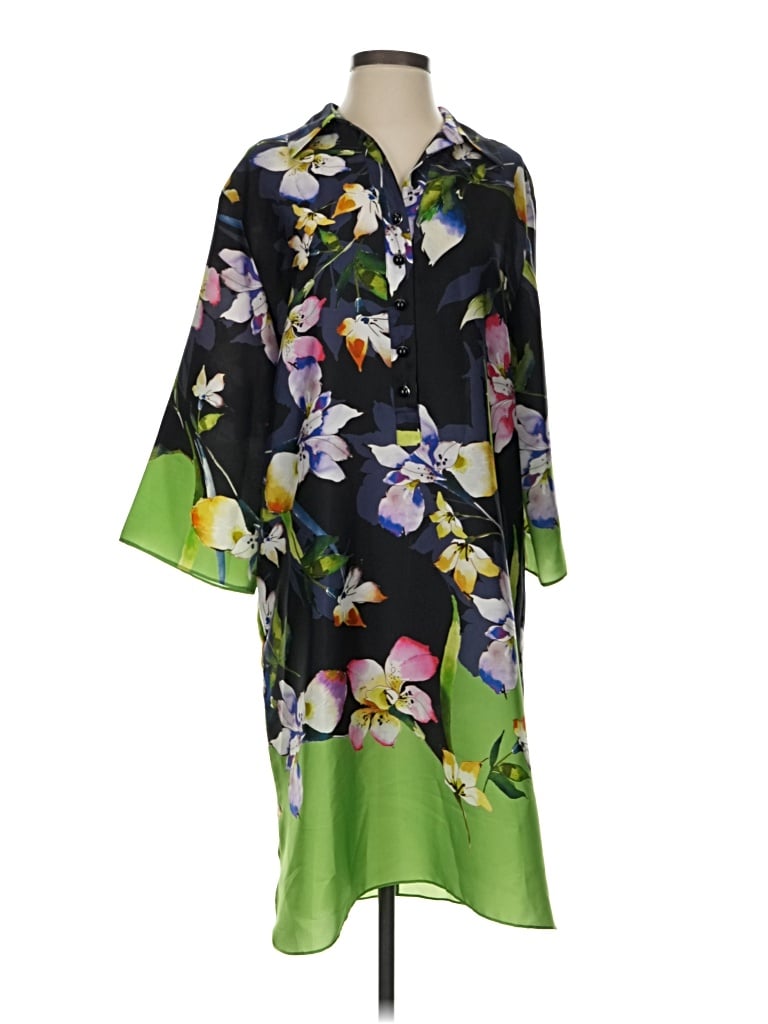 Pre-owned Teri Jon Casual Dress In Green