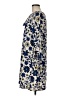 Sami + Dani Print Blue Casual Dress Size M - photo 5
