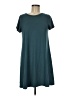 Alya Solid Teal Casual Dress Size M - photo 1