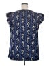 BLOOMCHIC Blue Short Sleeve Blouse Size 18 - 20 - photo 2