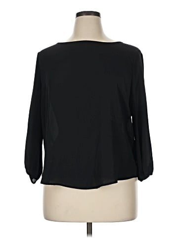 7th Avenue Design Studio New York & Company 3/4 Sleeve Blouse (view 1)