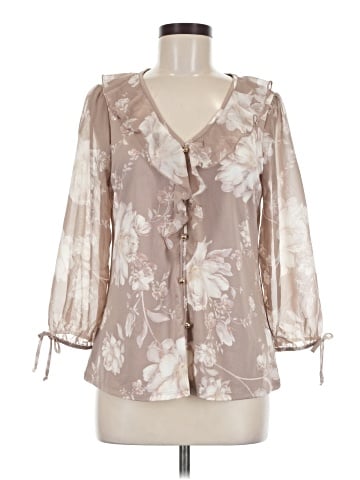 Perseption Concept 3/4 Sleeve Blouse (view 1)
