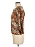 Boston Proper Animal Print Brown Long Sleeve Turtleneck Size M - photo 5