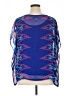 Ruby Rd. 100% Polyester Blue 3/4 Sleeve Blouse Size 1X - photo 2