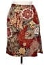 Coldwater Creek 100% Polyester Print Brown Casual Skirt Size XL - photo 1