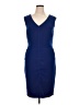 Laundry by Shelli Segal Blue Cocktail Dress Size 14 - photo 1