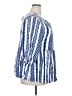 BLOOMCHIC Blue 3/4 Sleeve Blouse Size 18 - photo 4