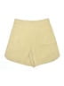 Easel 100% Cotton Solid Yellow Tan Shorts Size L - photo 2