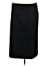 J.Crew 100% Wool Solid Black Wool Skirt Size 8 (tall) - photo 1