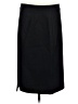 J.Crew 100% Wool Solid Black Wool Skirt Size 8 (tall) - photo 2