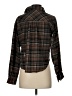Love Notes Plaid Brown Long Sleeve Button-Down Shirt Size S - photo 2