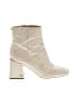 Sam Edelman Ivory Ankle Boots Size 8 1/2 - photo 1