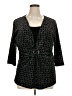 Notations Black 3/4 Sleeve Blouse Size 1X - photo 1
