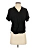 Vero Moda Black Short Sleeve Blouse Size S - photo 1