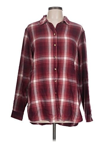 Jachs Girlfriend Long Sleeve Button-Down Shirt (view 1)