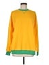 Fantaslook 100% Polyester Color Block Yellow Pullover Sweater Size M - photo 1