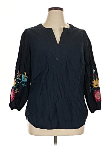 Talbots Outlet 3/4 Sleeve Blouse (view 1)