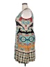 MSK Paisley Blue Cocktail Dress Size 2X Petite - photo 5