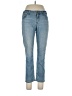 Uniqlo Chevron-herringbone Blue Jeans Size 11 - photo 1