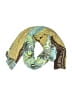 Spiegel 100% Rayon Paisley Teal Scarf One size - photo 1