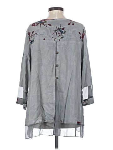 Ali Miles 3/4 Sleeve Blouse (view 2)