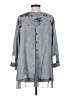 Ali Miles 100% Polyester Gray 3/4 Sleeve Blouse Size S - photo 2