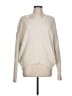 IRO 100% Wool Solid Ivory Wool Pullover Sweater Size Lg (3) - photo 1