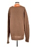 Tibi Color Block Brown Wool Pullover Sweater Size M - photo 2