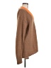 Tibi Color Block Brown Wool Pullover Sweater Size M - photo 4