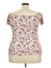 rue21 Ivory Short Sleeve Top Size 3X - photo 2