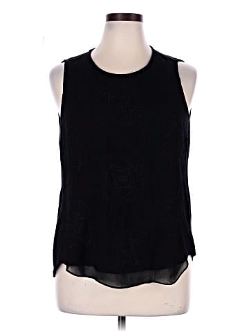 Pale Sky Sleeveless Blouse (view 1)