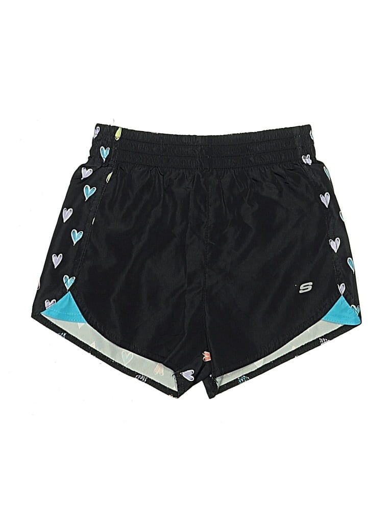 Pre-owned Skechers Kids' Athletic Shorts In Black