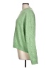 H&M Solid Green Pullover Sweater Size L - photo 5