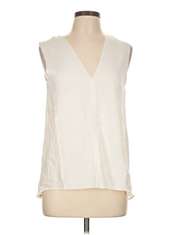 Zara W&B Collection Sleeveless Blouse (view 1)