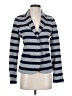 Gap Stripes Gray Blazer Size 2 - photo 1