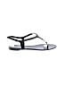 Valentino Garavani Silver Black Sandals Size EU 39 - photo 1