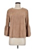 Do & Be Tan 3/4 Sleeve Top Size M - photo 1