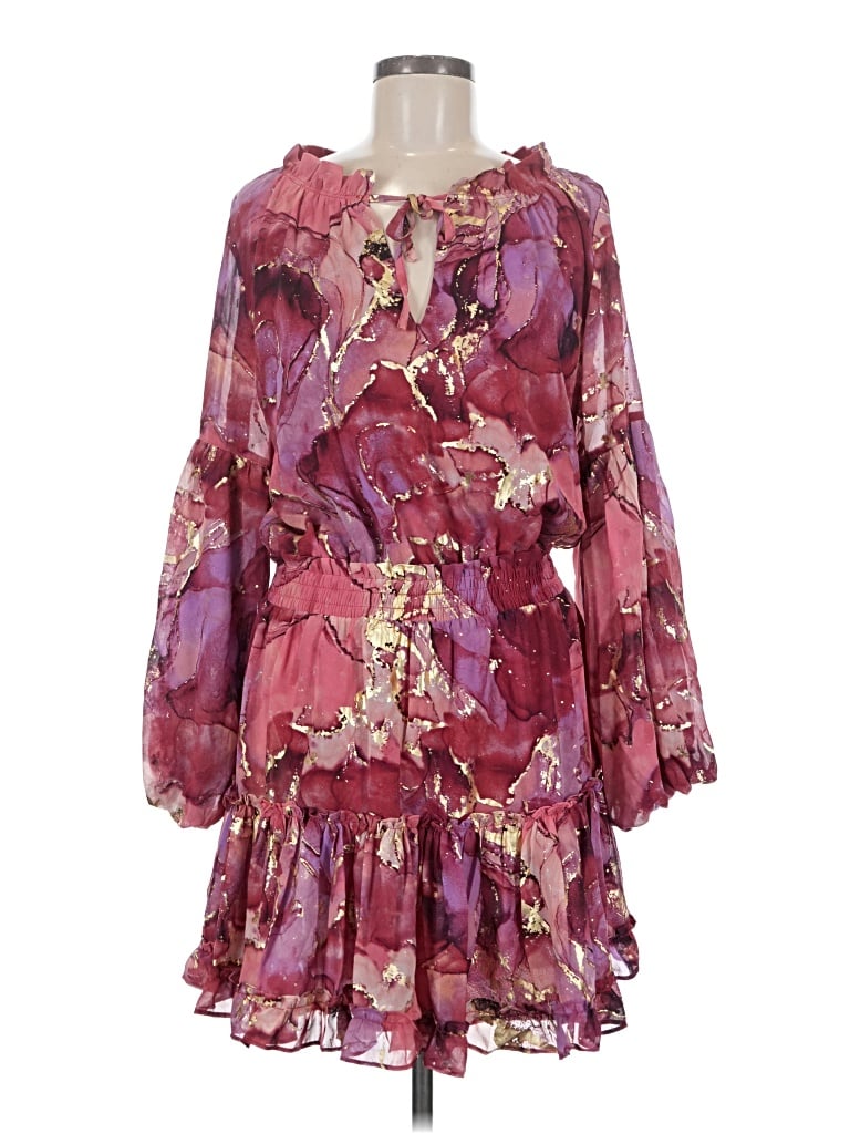 Pre-owned Buddy Love Cocktail Dress In Purple