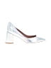ZAC Zac Posen Metallic Silver Heels Size 8 1/2 - photo 1