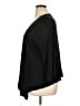 August Silk 100% Viscose Black Kimono Size 1X - photo 5